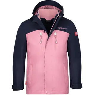 TROLLKIDS Bryggen Jacke - Navy / Mauve - 164 cm