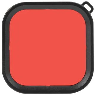 ABS Staubdichtes Foto-wasserdichtes Gehäuse, Tauchlinsenfilter für 8 (Rot)