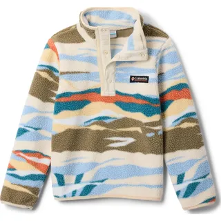 Columbia Helvetia II Printed Half Snap Fleece chalk rogue valley S