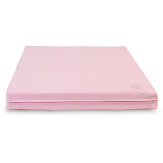 JEFlex Turnmatte 100 x 70 x 8 cm Fitness pink/beige Weichbodenmatte Jeflex rosa|beige 100 CM