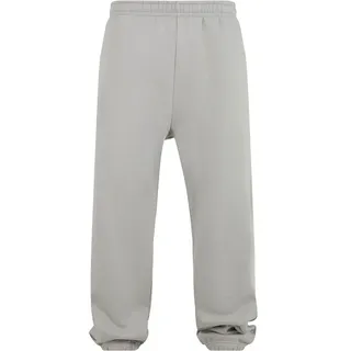 URBAN CLASSICS Fluffy Jogginghose - Sweat lightasphalt XXL