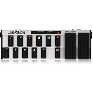 Behringer FCB1010 Ultra-flexibler MIDI Fußcontroller mit 2 Expression-Pedalen und MIDI Merge Funktion