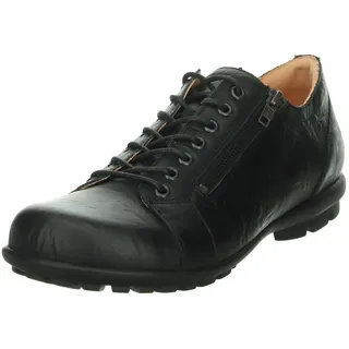 THINK! Herren Kong Lederfutter Sneaker, Schwarz 0000, 44 EU
