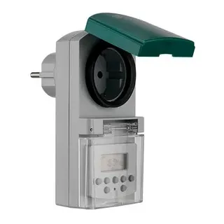 REV 0025750409 Grün, Grau Tages-/Wochenzeitschaltuhr