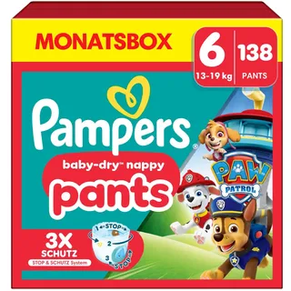 Pampers Baby-Dry Pants Paw Patrol 6 138 St