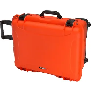 NANUK 950 Wasserdichter Hartschalenkoffer Mit Rädern und Anpassbarer Schaum - Mit Rädern - Orange