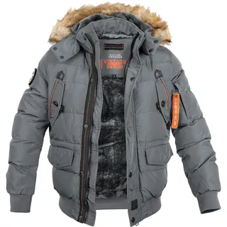 Poolman Winterjacke Rockford grau, Größe XL