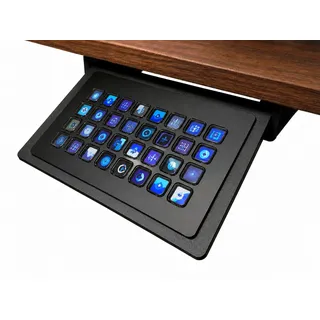 Ricreo Tischhalterung für Stream Deck – Zur Verwendung kompatibel mit dem Elgato Stream Deck XL, Plus, MK1 und MK2 – Platzsparendes, ergonomisches Zubehör für Gaming (STREAMDECK XL)