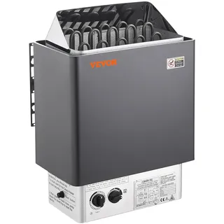 Vevor 8kW Saunaofen, 8-12m3 Saunaheizung Spa integrierte Steuerung mit Timer