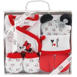 Interbaby Set Erste Platzierung Mini Mouse rot