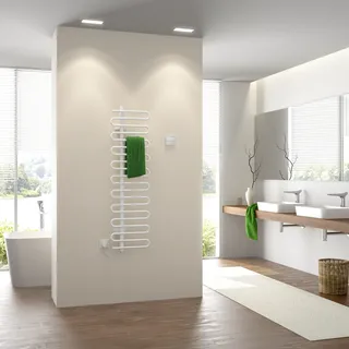 Arbonia Design-Elektroheizkörper „Cobratherm® Watt“ 60 × 184,1 cm in Weiß (RAL 9016)