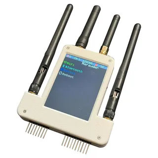Externes Antennengerät Modul kompatibel für Flipper Zero mit 7.1 cm Bildschirm, WiFi 433MHz GPS ESP32S2 Modul für Flipper Zero