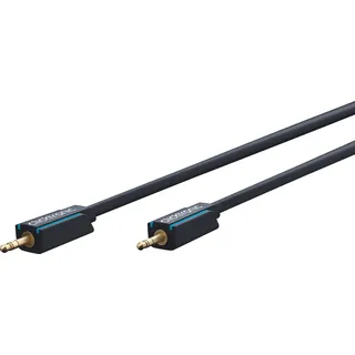 Clicktronic MP3-Audiokabel 3,5mm Klinken-Stecker > 3,5mm Klinken-Stecker 1,0m (70476)