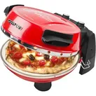 G3Ferrari Pizzaofen Napoletana G1003202, 1200 Watt, mit 2 Natursteinplatten, Ø 31,6 cm, rot