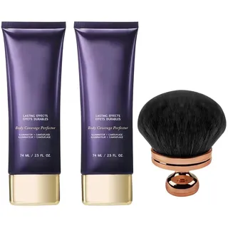 Tattoo Abdeckung Creme, All Over Complexion Perfector, All Over Complexion Perfector Concealer, Narben Concealer Wasserfest, Langanhaltend Körper Make Up (2PC + Bürste)