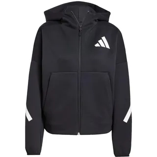 adidas Z.N.E. Reißverschlusspullover Black / White S