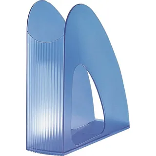Stehsammler TWIN 1611-64 blau-transparent Kunststoff, DIN C4