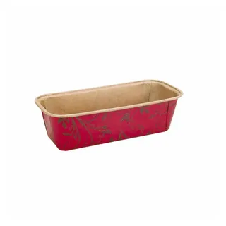 STÄDTER Kastenform Papier Mini 6 Stück Rot