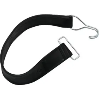ESB Spanngurt Gum.m.1 Haken/1 Schnalle f.Rollbehälter B.720mm