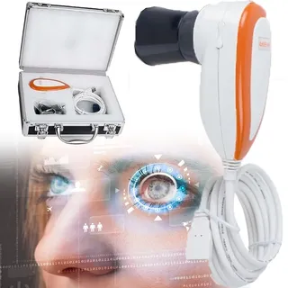 Iris Scanning Kamera, Computerbasierter USB-Iris-Augendetektor Mit, 5 Millionen Pixeln, USB Iris Analyzer, Auto Focus Iris Kamera,Für Krankenhaus Beauty Salon