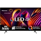 HISENSE QLED-Fernseher "85E77NQ PRO", E (A-G), grau, 85, Fernseher, 4K UHD, QLED, Topseller