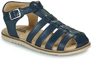 Citrouille et Compagnie  Flache Sandalen ASMILO  in Blau, 35