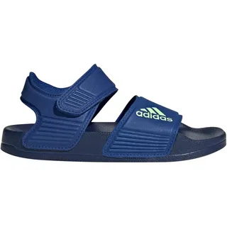 Adidas Adilette Sandalen Kinder ID2626 - Royal blue/green spark/dark Blue 34