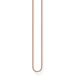 Thomas Sabo Venezia Kette ohne Anhänger Silber/Roségold 90 cm