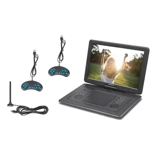 Universum tragbarer 15.6\" DVD-Player Auto DVB-T2 und 12 Volt Adapter DVD 400-20