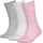 Puma Kinder Socken Vorteilspack Sport Junior Frottee-Sohle Rippbündchen Logo Rosa 31-34