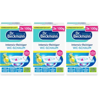 Dr. Beckmann Aktivkohle WC-Schaum 3 x 100 g