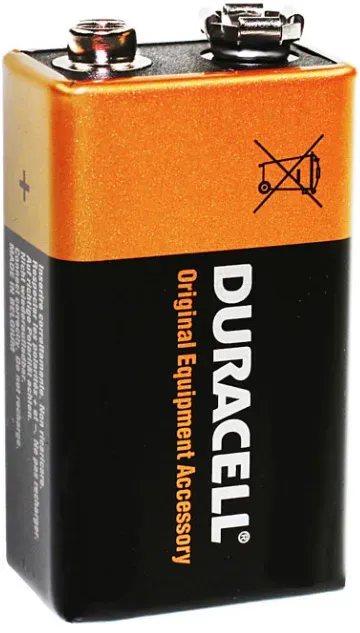 Duracell Batterie 6AM6, Alkaline, 9 Volt Block: Typ MN1604