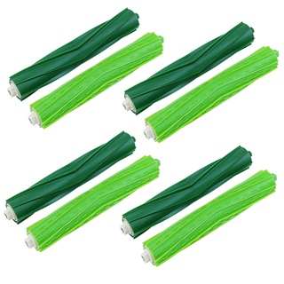 AiLomey 4 Set Rollen Bürste Ersatzteil für iRobot e/i/j Serie, Bürsten Zubehör für Roomba i7 i7+ i3 i3+ i4 i4+ i6 i6+ i8 i8+ j7 j7+ E5 E6 E7 Saugroboter, 8 Gummibürsten