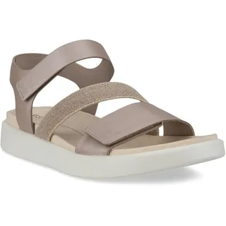 ECCO Damen Gruuv M Marine Sandal, Grey Rose Metallic, 38