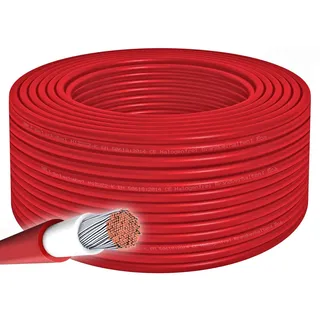 100m Solarkabel 6 mm2 H1Z2Z2-K Solarleitung Erdverlegbare Solar Kabel 100 m 6mm
