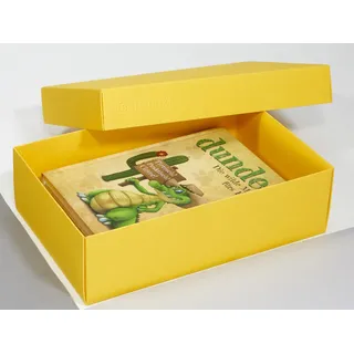 Buntbox 2 BUNTBOX L Geschenkboxen 3,6 l gelb 26,6 x 17,2 x 7,8 cm