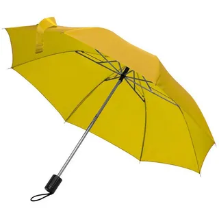 MacMa Taschen-Regenschirm / mit Schutzhülle / Farbe: gelb - Mittel