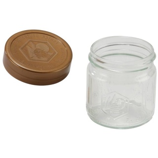 Germerott Bienentechnik Deutsche Imkerbund Gläser DIB Glas für 250g inkl Deckel Verpackungseinheit 120 Stück Preis pro Glas 0,74 Euro