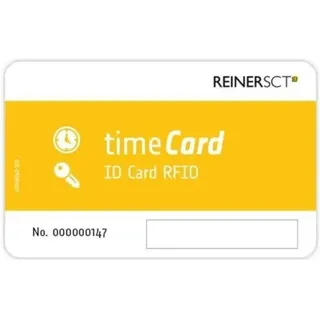 ReinerSCT, Zeiterfassungssystem, timeCard Premium Chipkarte 50 DES