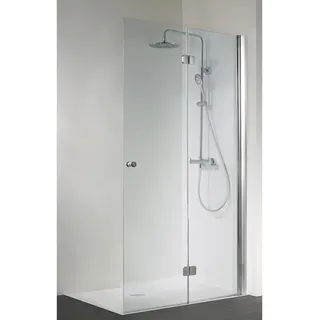HSK Walk In Exclusiv Drehfalttür, 100cm, weiss