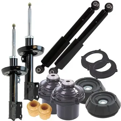 Bestprice 4x Stossdämpfer Gasdruck Komplett-Set [Hersteller-Nr. 31407328] für Opel