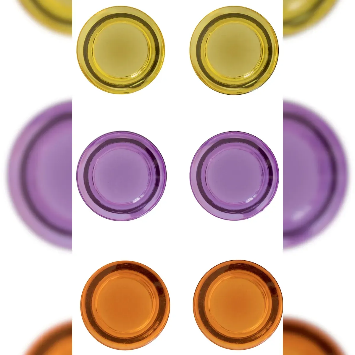 Nobo Rexel Magnete (6er Pack) verschiedene Farben.