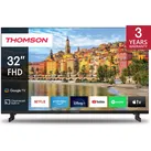 Thomson TV 32 FHD FRAMELESS SMART T2/C2S2 GOOGLE TV 32FG2S14 (32", LED), TV, Schwarz