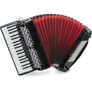 Classic Cantabile 96 Bass Akkordeon "Secondo V" Schwarz