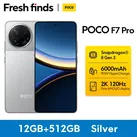 Poco f7 pro globale version smartphone nfc snapdragon®8 gen 3 6000mah 6.67 "2k amoled Display 90w Hyper charge 5g