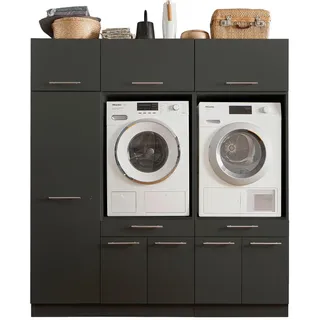 laundreezy Mehrzweckschrank-Set »LAUNDREEZY LDSK13«, Breite 185 cm