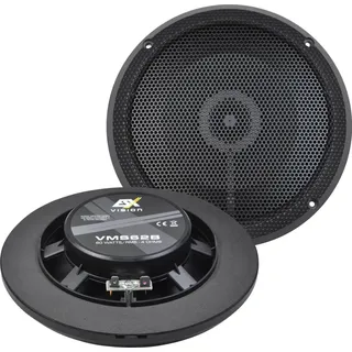 ESX VMS62B | 16, 5 cm (6.5") Marine | Outdoor 2-Wege Koax-Lautsprecher - schwarz