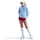 K NSW CLUB FLC HDY LBR ROYAL TINT/LT CRIMSON