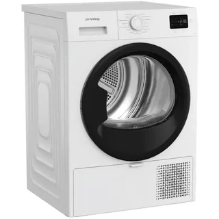Privileg Wärmepumpentrockner MyTimeDryer PT 840C W, Knitterschutz – verhindert die Bildung von Knitterfalten weiß