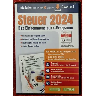 Aldi Steuer CD  2024  für das Jahr 2024 Einkommensteuer NEU OVP